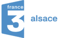 Ancien logo de France 3 Alsace du 7 avril 2008 (version print).