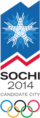 Logo de la candidature de Sotchi pour les JO de 2014.