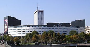 La Maison de la Radio à Paris.