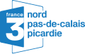 Logo de France 3 Nord-Pas-de-Calais Picardie du 7 janvier 2002 au 6 avril 2008.