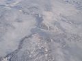 slika 3 Grenland, slika krajolika, pogled iz aviona, zima 2006.