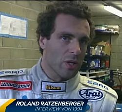 Ratzenberger egy 1994-es TV-interjúban