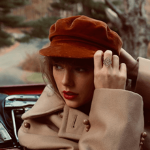 Sampul album ini menampilkan Taylor Swift dengan bibir merah memakai topi merah yang sepadan.
