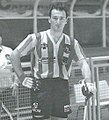 L'emblema dell'Amatori Hockey Lodi sulla maglia di Osvaldo Gonella