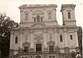 Chiesa parrocchiale di Santena in una foto degli anni '40