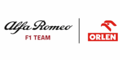 Il composit logo dell'Alfa Romeo F1 Team ORLEN usato nella stagione 2022