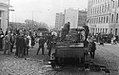 NKVD 5. motostrēlnieku pulka BT-5 sašauts pie Rīgas autoostas