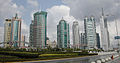 Skyline al cartierului Lujiazui