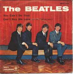 Обложка сингла The Beatles «You Can't Do That» (1964)