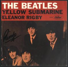 Обложка сингла The Beatles «Eleanor Rigby» (1966)