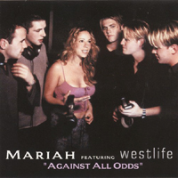 Обложка сингла Мэрайи Кэри и Westlife «Against All Odds» ()