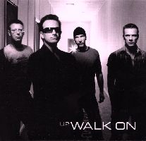 Обложка сингла U2 «Walk On» (2001)