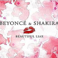 Обложка сингла Бейонсе и Шакиры «Beautiful Liar» ()