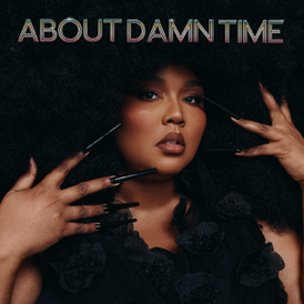 Обложка сингла Лиззо «About Damn Time» ()