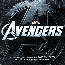 Обложка альбома Алана Сильвестри «The Avengers: Original Motion Picture Soundtrack» (2012)