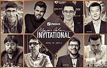 Логотип турнира Magnus Carlsen Invitiational