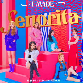 Обложка сингла (G)I-DLE «Senorita» (2019)