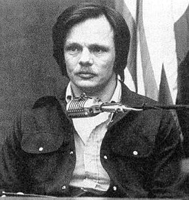 Биттейкер во время суда. 1981 год.