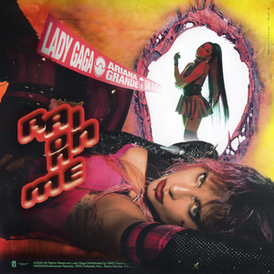 Обложка сингла Леди Гаги и Арианы Гранде «Rain on Me» ()