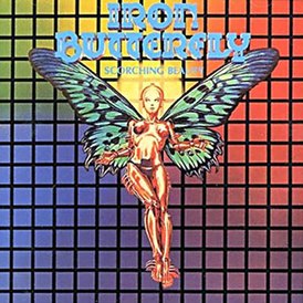 Обложка альбома Iron Butterfly «Scorching Beauty» (1975)