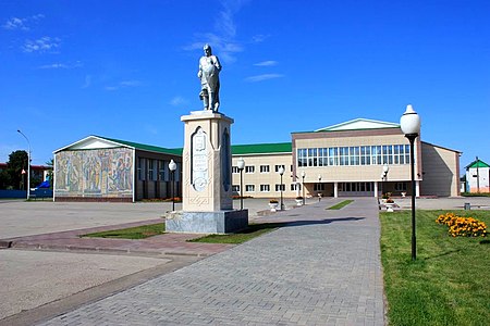 Памятник Евпатию Коловрату в Шилове