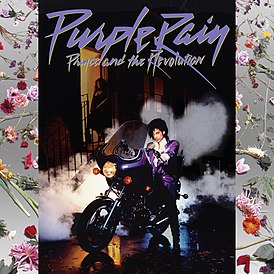 Обложка альбома Принса и The Revolution «Purple Rain» (1984)