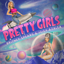 Обложка сингла Бритни Спирс «Pretty Girls» (2015)