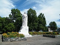 Памятник Сергею Лазо в Переяславке (район им. Лазо, Хабаровский край)