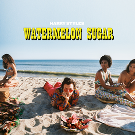 Обложка сингла Гарри Стайлза «Watermelon Sugar» (2020)