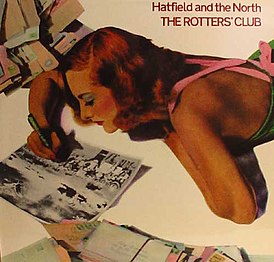 Обложка альбома Hatfield and the North «The Rotters' Club» (1975)