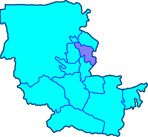 Дустликский район на карте