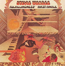 Обложка альбома Стиви Уандера «Fulfillingness’ First Finale» (1974)