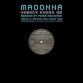 Обложка песни Мадонна «Nobody Knows Me»