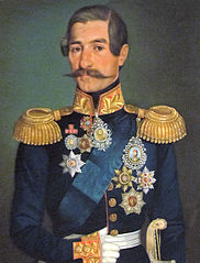 Кнез Александар Карађорђевић рад Уроша Кнежевића 1852.
