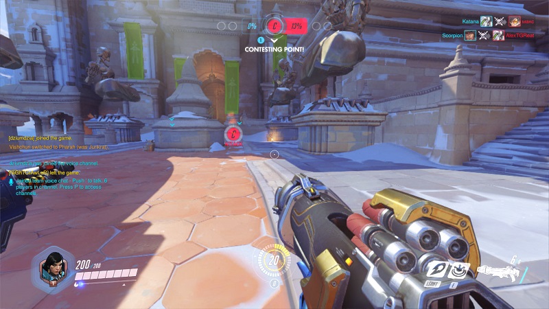 Файл:Overwatch ScreenShot Pharah gameplay.jpg