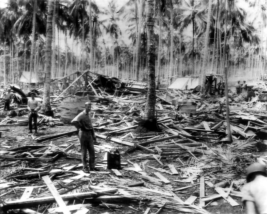 ​Итоги бомбардировки аэродрома Хендерсон-филд 13 и 14 октября 1942 года — разрушенная радиостанция и штабные помещения John Miller, Jr. Guadalcanal: The First offensive - Японские линкоры вступают в бой | Warspot.ru