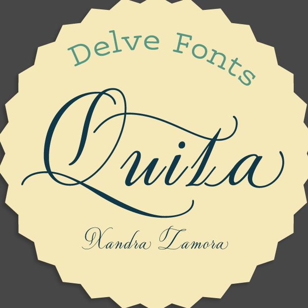 Quita from Delve Fonts