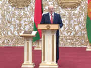 Лукашенко вступает в должность президента Белоруссии 