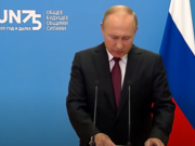 Видеообращение Владимира Путина на 75-й сессии Генассамблеи ООН