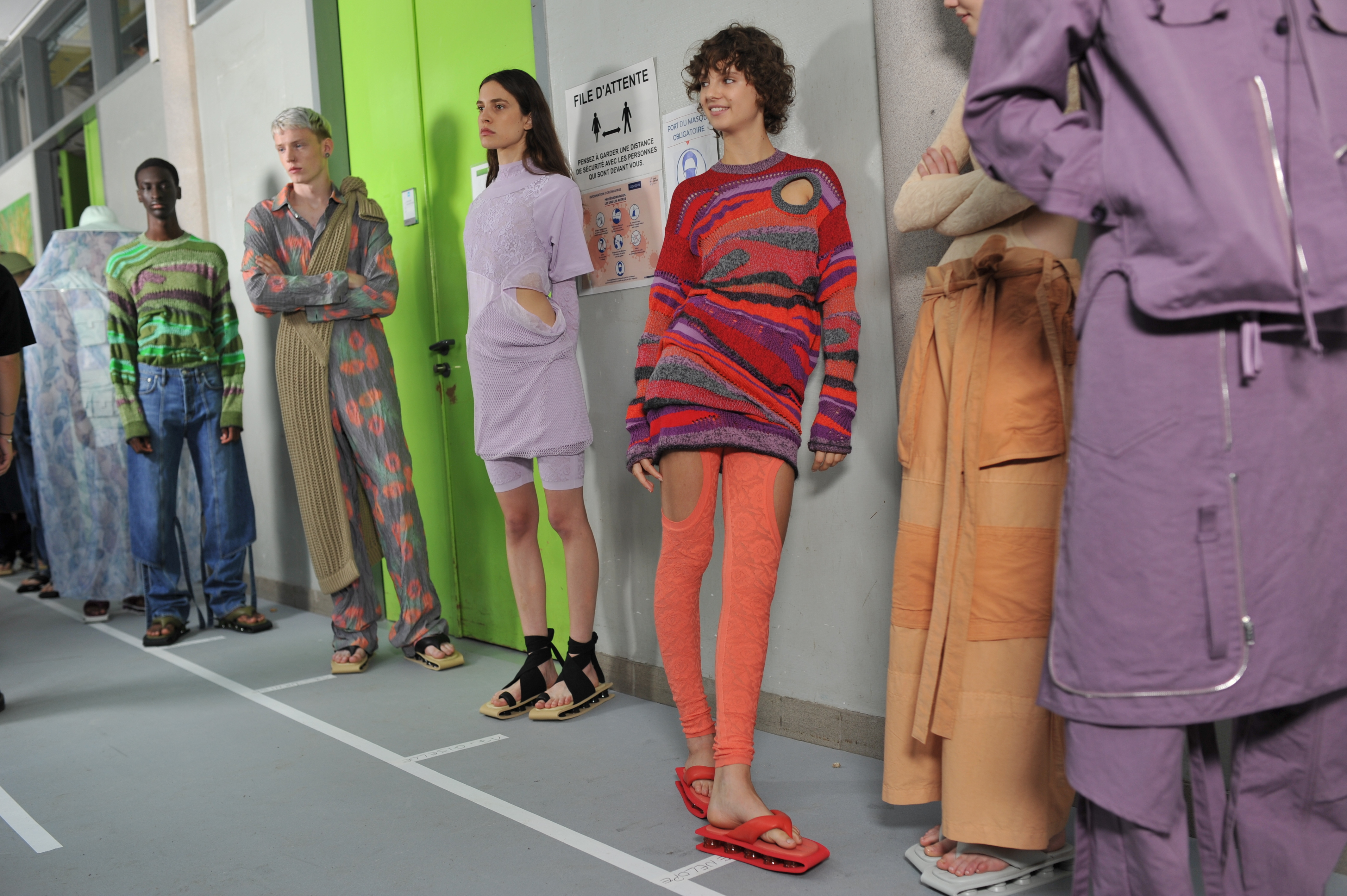 Kenzo RTW Spring 2021 Backstage