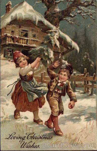 Loving Christmas Wishes Children