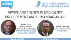 Advice & Trends in Emergency Procurement & Humanitarian Aid