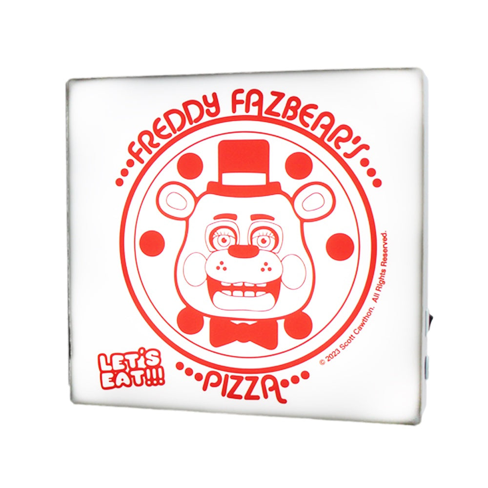 Five Night's at Freddy's Pizza Box Light