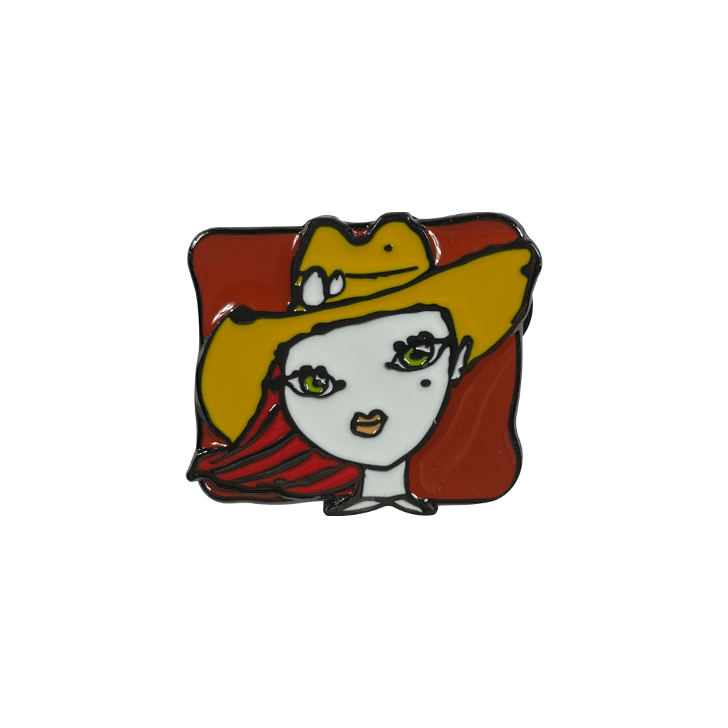 Scarlet's Walk Portrait Enamel Pin