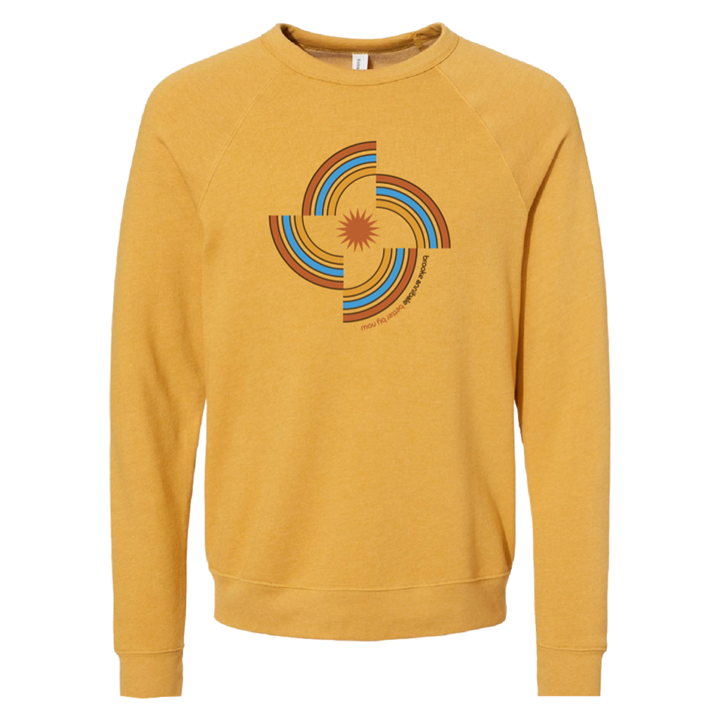 Better By Now Heather Mustard Sweatshirt