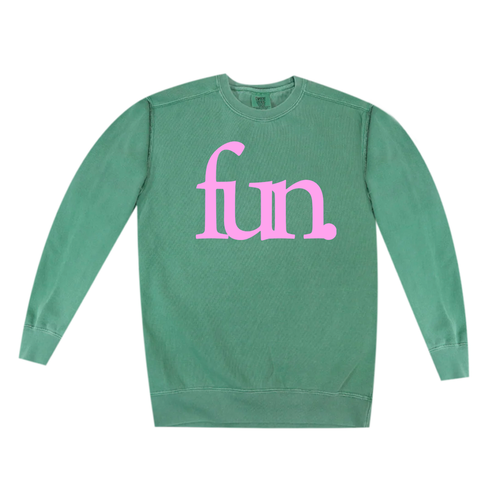 Fun. Seafoam Sweatshirt