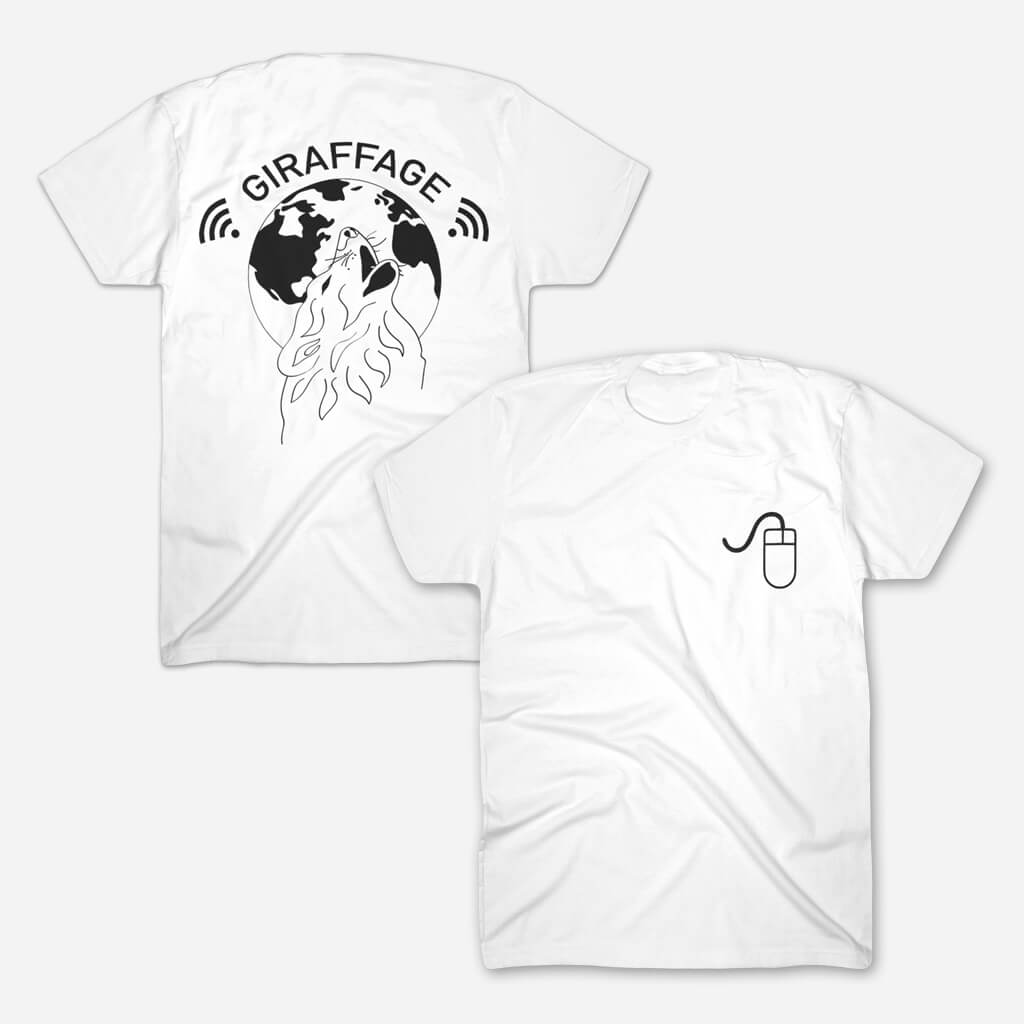 Wolf White T-Shirt