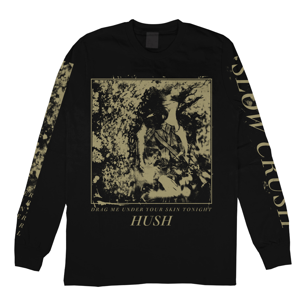 Drag Me Under Your Skin Tonight Black Long Sleeve T-Shirt