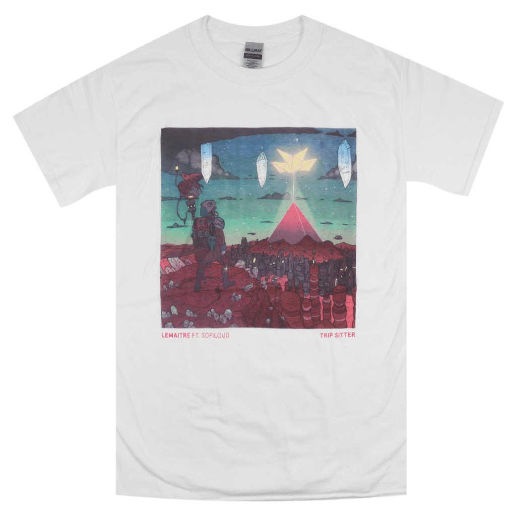 Trip Sitter White T-Shirt