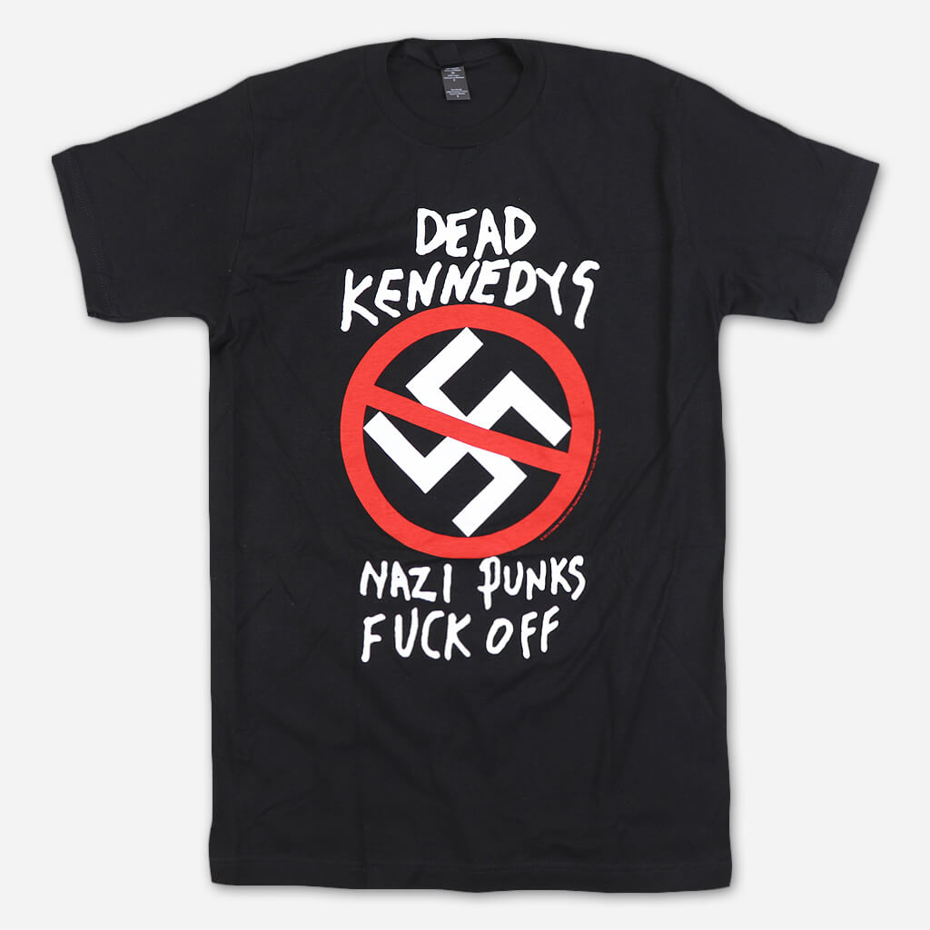 Nazi Punks Fuck Off Black T-Shirt